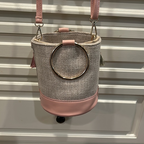 Like NEW!Dusty Pink/ tan  Bag - Picture 5 of 8